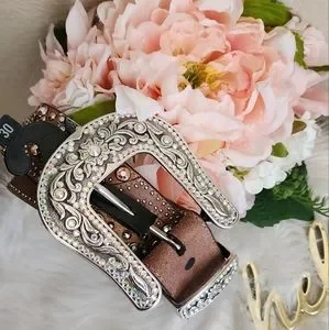 Tony Lama | Accessories | Nwt Rhinestone Leather Tony Lama  display picture 1